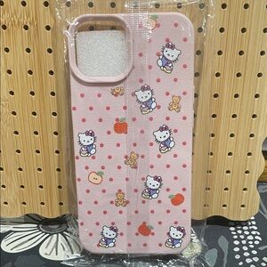 Cute Pink Hello Kitty iPhone 12 case